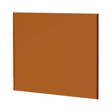 Bronse og grå plexiglass